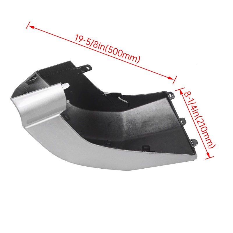 ECOTRIC Rear Bumper End Caps Cover Right Passenger Face Bar