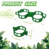 OJYUDD 300 Pcs Plant Support Clips,Plastic Tomato Clips,Plant Support Clips,Garden