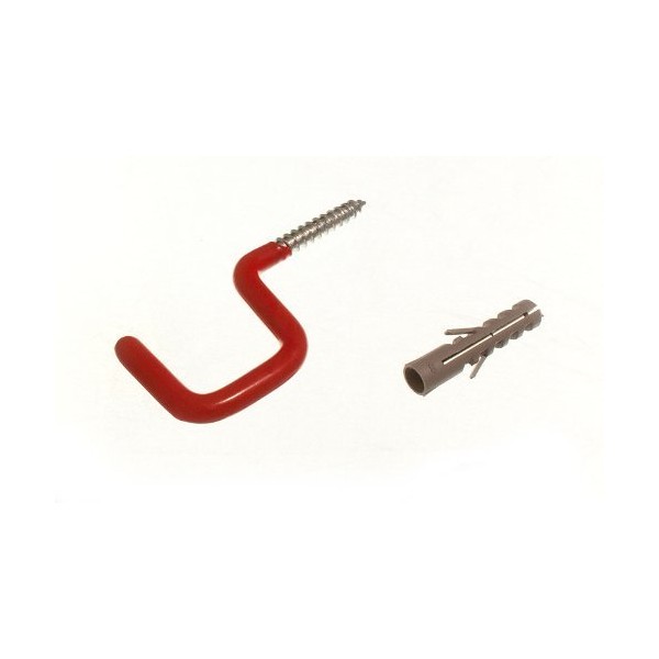 10 Of Red Wall Hook Ladder Hook Utility Tool Storage