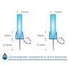 Shower Seal Floor Seal 80 cm for Shower Door Bath