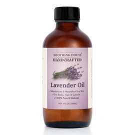 Soothing House Lavender After-Shower Moisturizing Body Oil with Fractionated Coconut Oil, Vitamin E, Radiant Looking Glow and Skin Hydration, Instant Absorption, Body, After-Shower oil, 4 Ounces