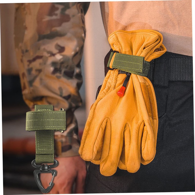 WOONEKY 3pcs Glove Storage Tie Camping Glove Leash Ski Gloves