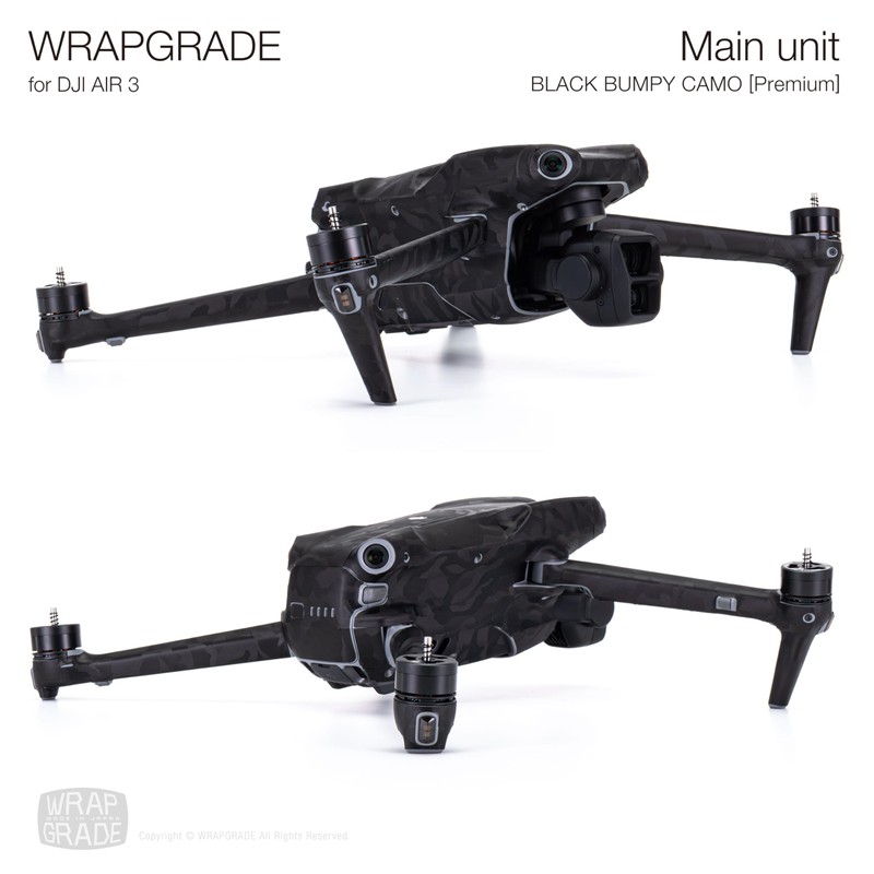 WRAPGRADE Skin Stickers Compatible with DJI Air 3 | Full