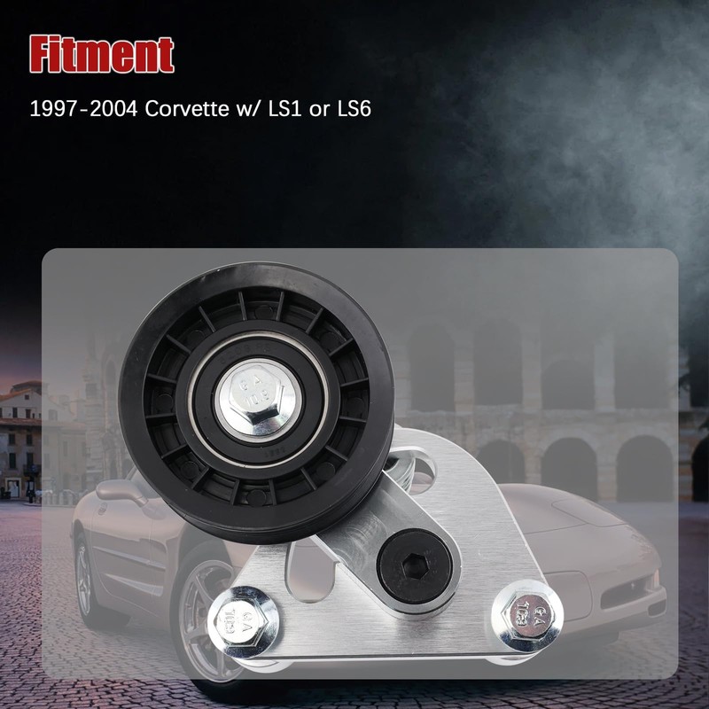 Belt Tensioner with Pulley Modifications Fit for 1997-2004 LS1 /