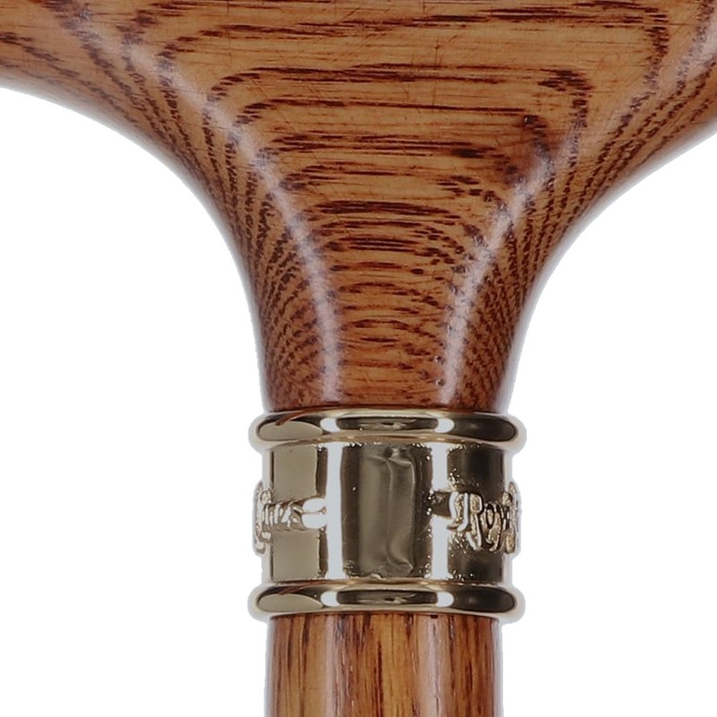 Royal RC Canes Genuine Oak Wood Derby Walking Cane -