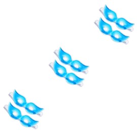 FOMIYES 3sets Ice Eye Patch for Dark Circles Cooling Eye Mask Cold Pack Perfect for Travel 2pcs*3