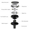 Car Magnetic Phone Holder 360 Degrees Adjustable Strong Magnet Air