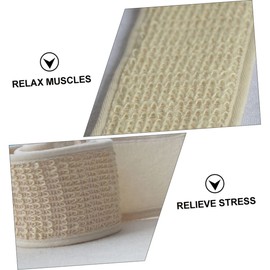 FOMIYES Back Washer Brush Set 3 Pcs Bath Brush for Deep Cleaning Exfoliating Skin on Long Body Scrubber