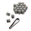 LST 20x Hexagonal Wheel Bolt Cover Caps Wheel Caps Set