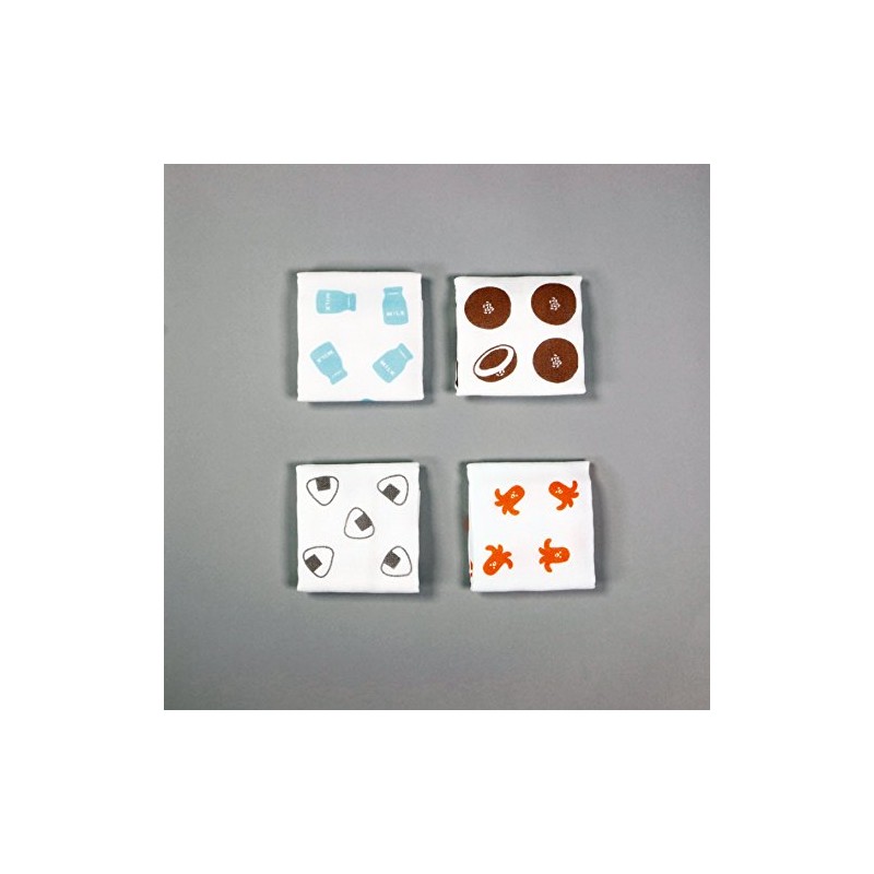 World Create ViV 51326 Fluffy Dish Towel, Milk and Anpan