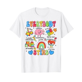 EverybodyStims Autism Awareness Special Education ED Teacher T-Shirt