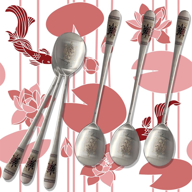 Balwoo Korean Style 8.5 inch Premium Stainless Steel Dessert &