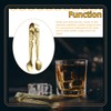 Gold Mini Stainless Steel Serving Tongs, Sugar Tongs - For