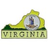Virginia Map Pin 1"