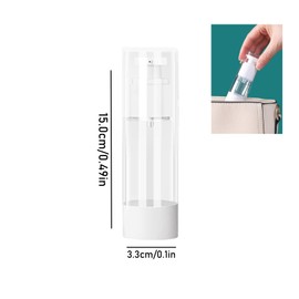 Bustlwor 6 STÜCKE Reiseflaschen Zum, Creme Spender, Airless Pumpspender Leer, NachfüLlbar Vakuum KosmetikbehäLter, Kosmetische Durchsichtig-Flaschen für Reise Lotionen Shampoo Kosmetik.