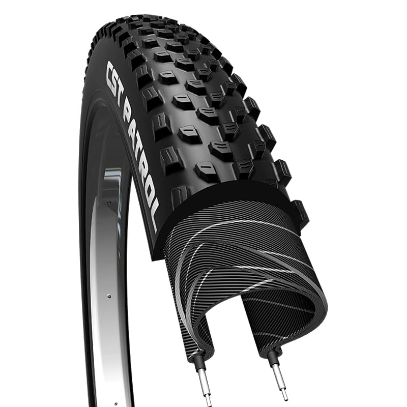 Pair 27.5" x 2.25" Tyres Mountain Bikes Off-Road Knobby MTB