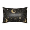 Silk Like Pillowcase for Hair and Skin Sun Constellations Moon