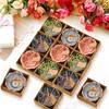 Yoande 12 Pcs 3.3 Inches Small Ceramic Bowls Mexican Pottery