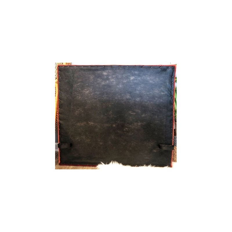 DormCo Mongolian Fur Off-White Twin/Twin XL Arched Headboard