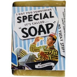 Filthy Brother All Natural Ginger Mint Soap Bar Green