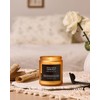 M&SENSE Eucalyptus & Fir Balsam Scented Candle Highly Scented Candle,