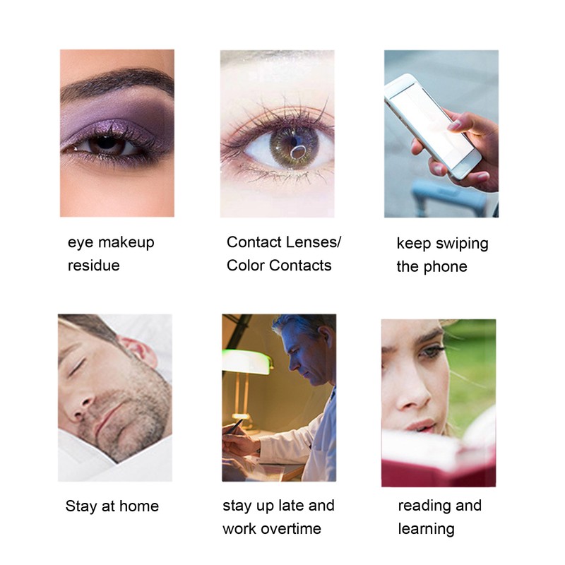 Portable Eye Sprayer Nanometer Facial Atomizer Handheld Facial Moisturizing MachineWhite