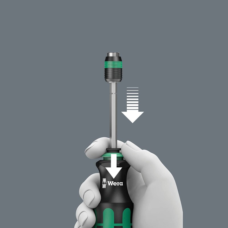 Wera 05051000001 | 818/4/1 Kraftform Replacement Screwdriver with Built-in Magazine
