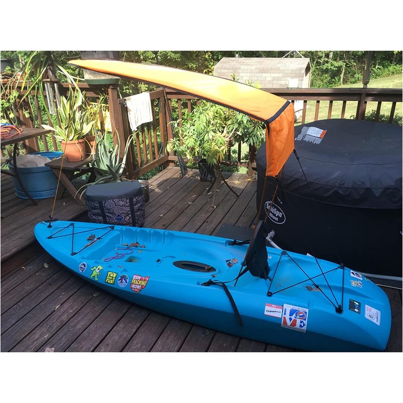 Kayak Sun Shade Canopy - UV Protection Waterproof Oxford Cloth,