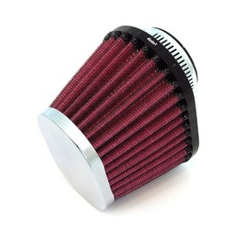 Chrome Performance Oval Pod Filter - 39mm - Compatible with Honda CB750A CB750K CB750F 1969-1976