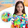 LunarCharm Colourful Children's Painting Apron for Ages 6-10 Girls Boys