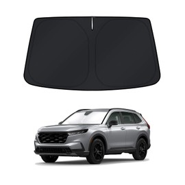 KUST Windshield Sun Shade for Honda CRV 2023-2025 2026 Honda CR-V Accessories Window Shade Sun Visor Cover Foldable Blocks UV Rays Keep Your Car Cooler