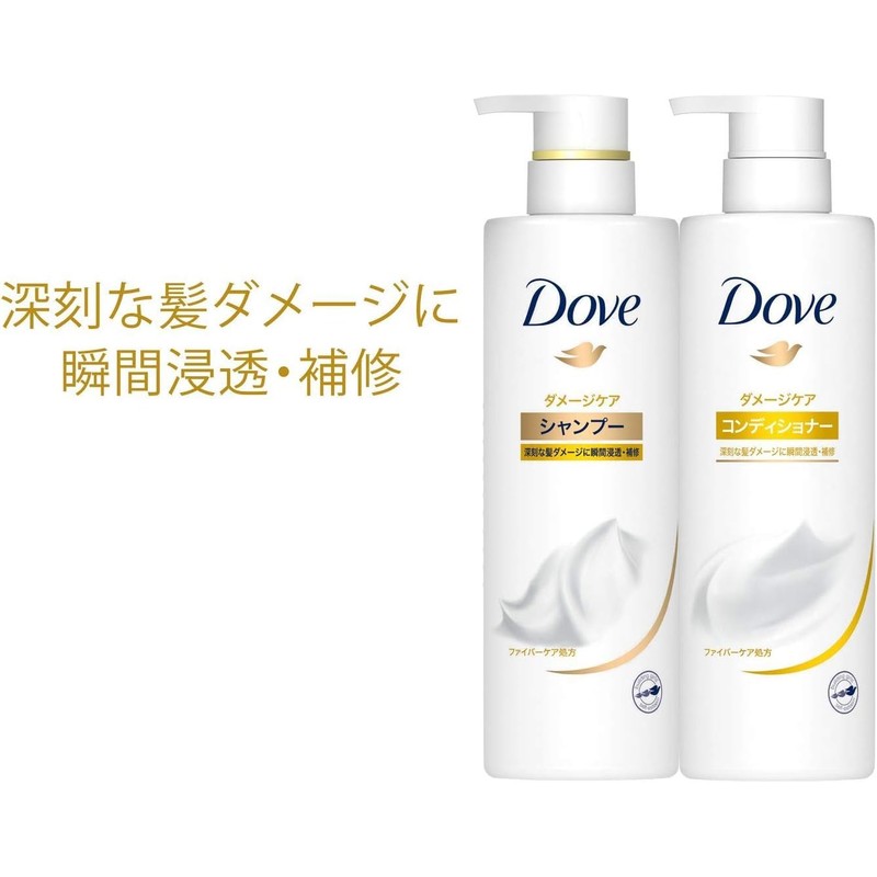 Dove Damage Care Shampoo, Refill, 24.7 oz (700 g)