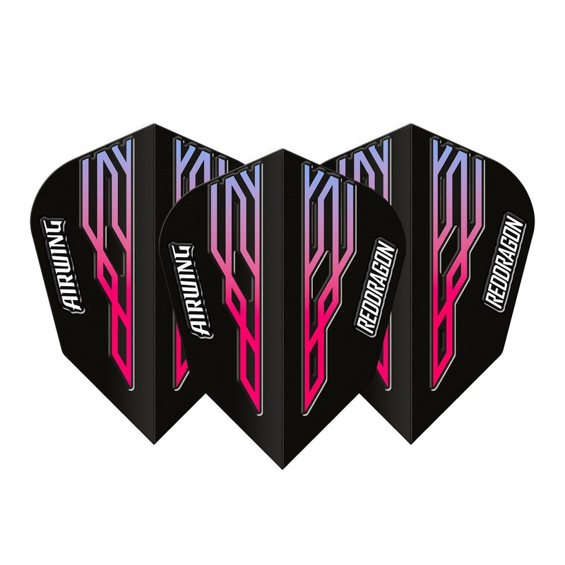 RED DRAGON Airwing Unique Moulded Black, Pink & Blue V-Standard