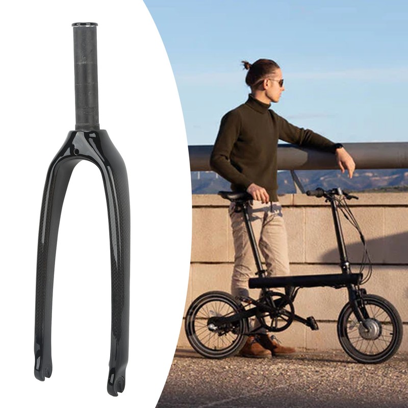 20in Carbon Fiber Front Fork Lightweight High Strength Mountain Bike