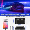 OPL5 12V/24V RV USB Outlet with On/Off Switch,Quick Charger QC