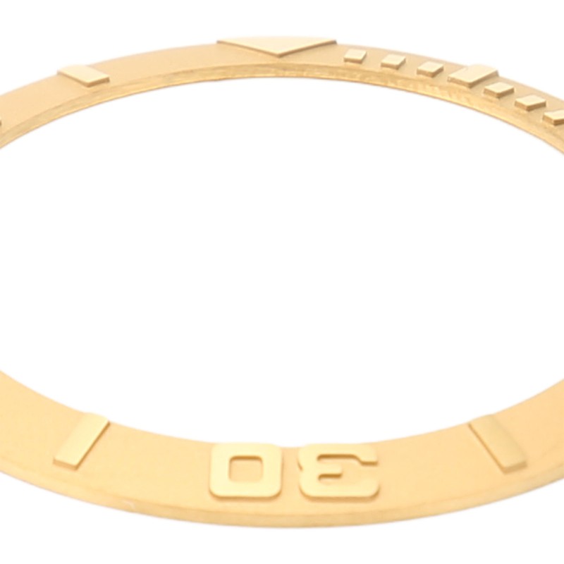 Watch Bezel Insert 38mm Ceramic Embossed Digit Watch Bezel Ring
