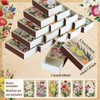 FuWeave 60 Pcs Spring Flower Blank Matches Containers 2.24 x
