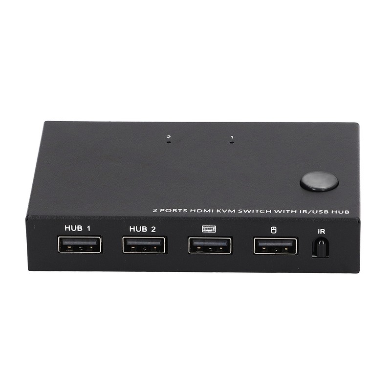 2 in 1 Out KVM Switch 3840 X 2160 Resolution