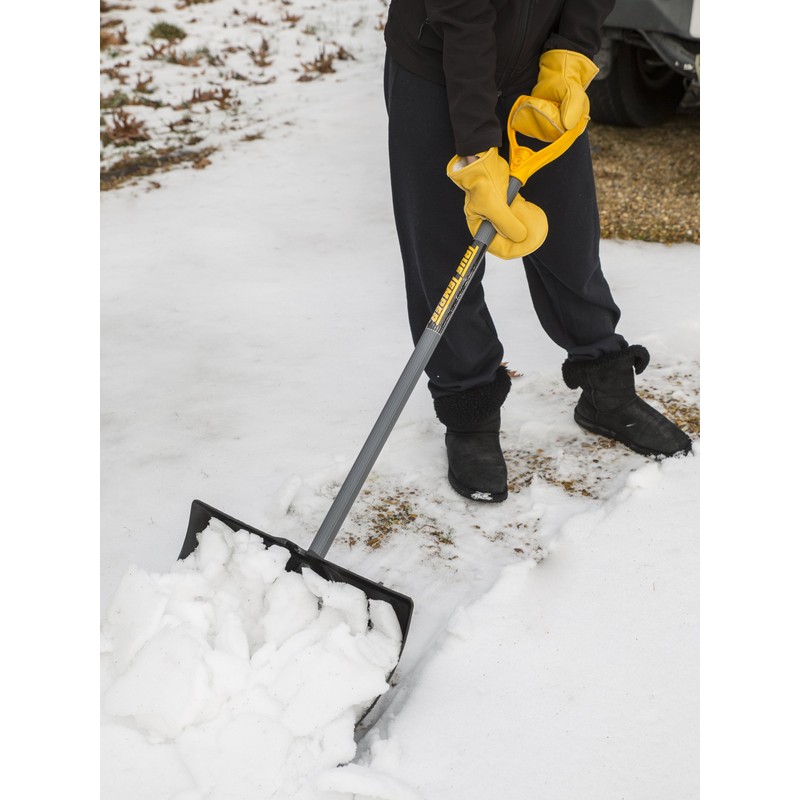 American Made Cowhide Leather Pile Lined Chopper Mitt Gloves ,