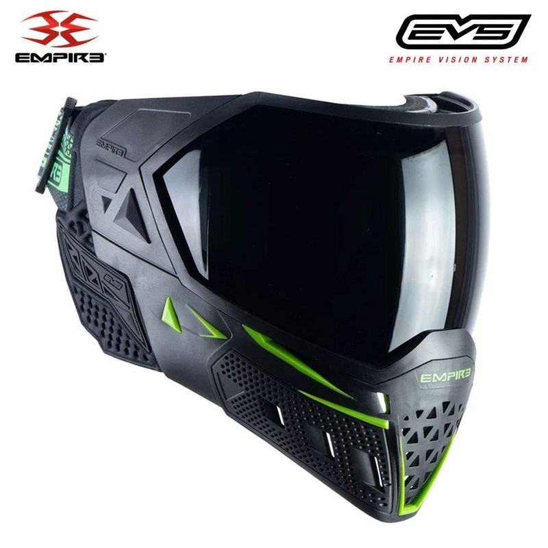 EMPIRE EVS Goggle Black/Lime Green - Thermal Ninja/Thermal Clear (21725)