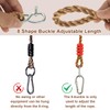 APACALI 4Pcs Tree Swing Rope 70'' Heavy Duty Tree Swing