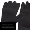 BLACK DIAMOND Equipment Crag Half-Finger Gloves - Black - Extra