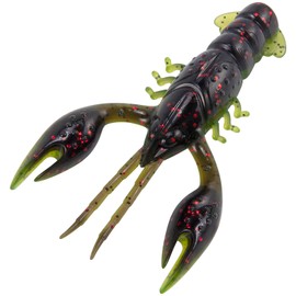 Dr.Fish 8 Pack Crawfish Soft Lure 2.5'' Plastic Soft Fishing Lures Bass Fishing Artificial Crayfish Baits Swimbait for Crappie Trout Walleye Perch Bluegill Panfish Watermelon