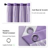 Loyala Stars Double Layer Blackout Curtains - Kids & Bedroom,