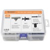 Woodzdon 66pcs Wheel Fender Flare Clips Hardware Kit for Jeep