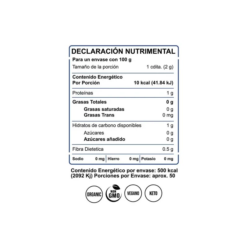 Hongo Melena De León Orgánico Vegano En Polvo 100gr