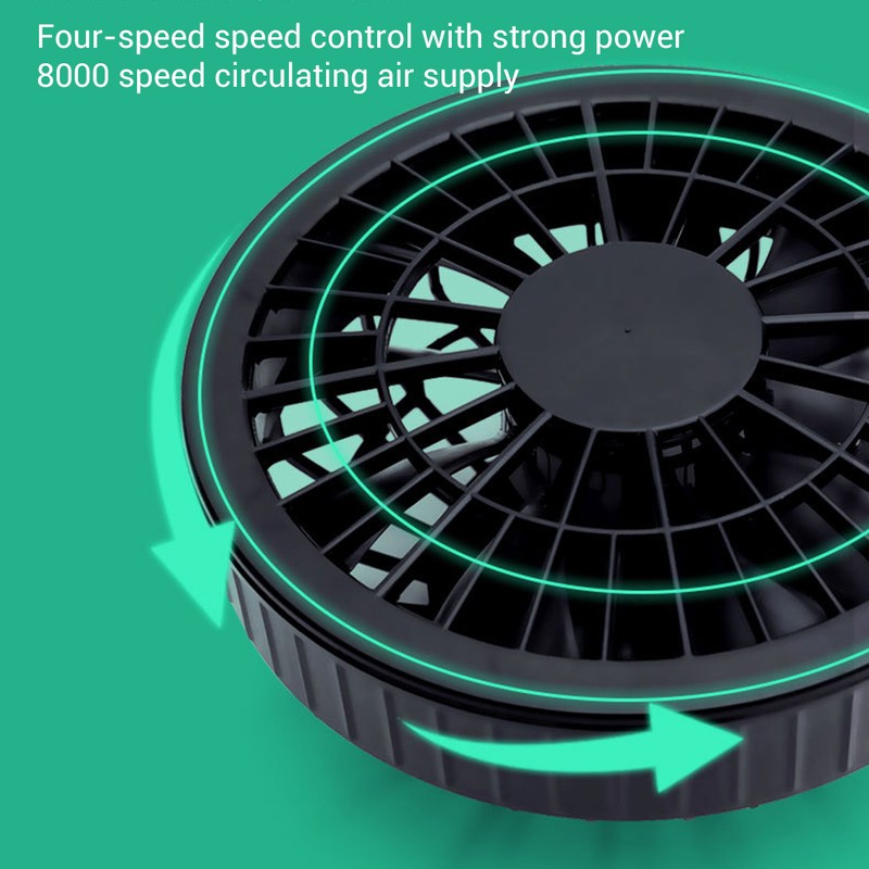 Fans for Air Condition Clothing Cooling Clothes Accessories Set