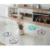 4 x Round Penguin Coasters - Animals Wild Pattern Men