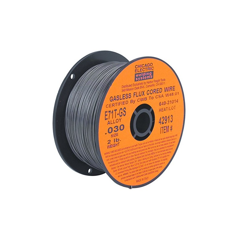 0.030 in. E71T-GS Flux Core Welding Wire, 2 lb. Roll
