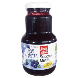 Baule volante Succo di mirtillo selvatico puro biologico - Bevanda naturale senza zuccheri aggiunti - Gusto autentico e intenso